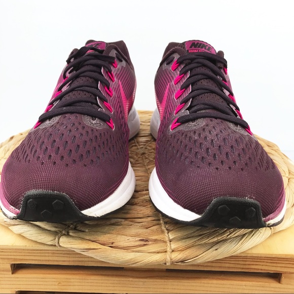 Nike Air Zoom Pegasus 34 Fabric Running Shoe - Picture 4 of 7